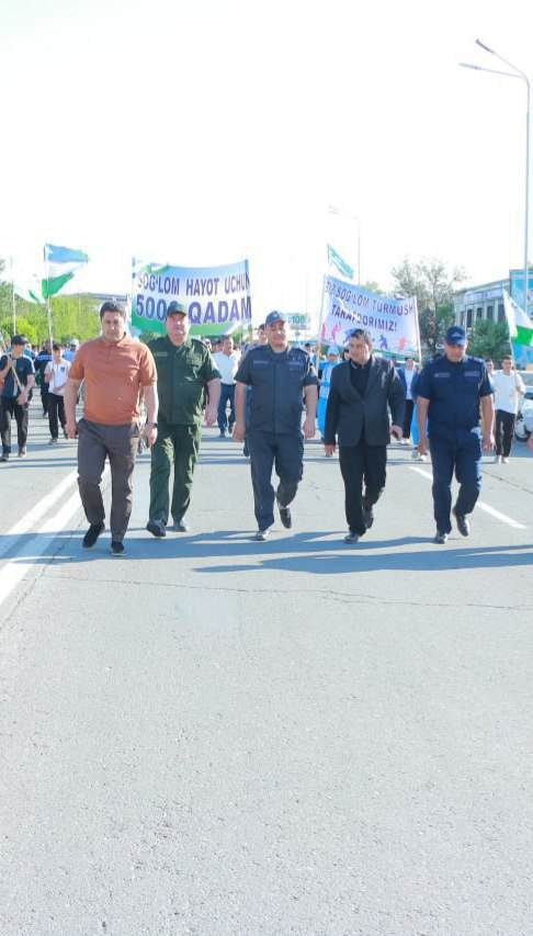 СОҒЛОМ ҲАЁТ УЧУН 5 МИНГ ҚАДАМ